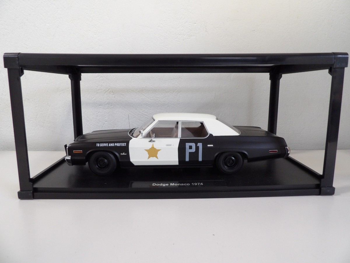 RARE KK SCALE 1:18 Dodge Monaco Bluesmobile 1974 - KK181127 | eBay