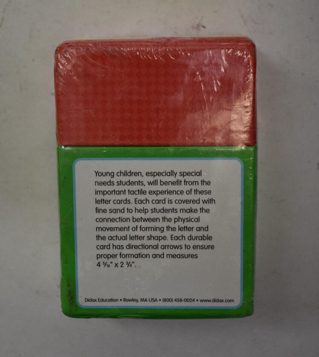 Didax Tactile Sandpaper Uppercase Letters 210830 for sale online eBay