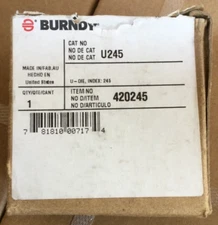 Burndy U245 420245 SS Radial Butting Twin Die