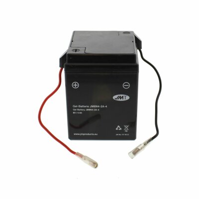JMT GEL Batterie 6V 6N4-2A-4 Honda XL 500 S PD01 Bj. 1979-1982