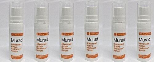 6 Stück Murad Advanced Active Radiance Serum Umweltschutz 0,17 = 1 Oz.  