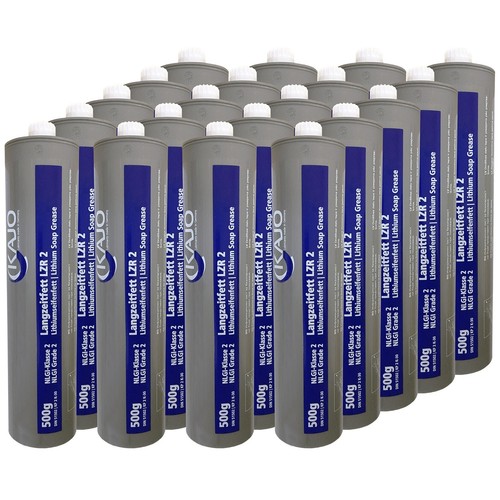 20x Langzeitfett KAJO LZR 2 500 g NLGI 2 Fettkartusche Schmierfett Mehrzweckfett - Bild 4 von 6