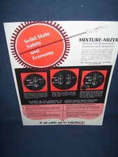 Vintage KS Avionics Mixture-Mizer EGT Systems Ad Fler Used