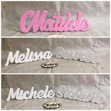 Nomi In Legno Personalizzabili