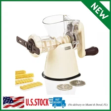 Germany Cookie Biscuit Maker with Meat Grinder Attachment | Hand Crank Driven...