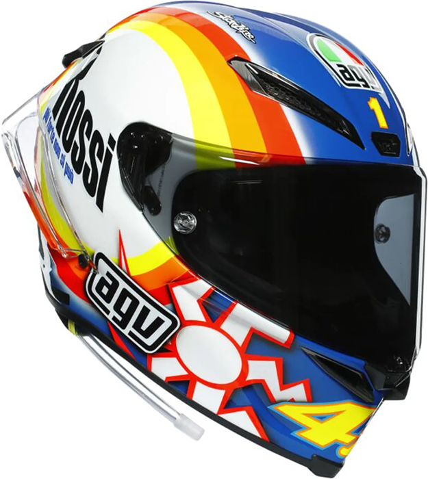 AGV PISTA GPRR ROSSI WINTER TEST 2005 DASH WASHING PERSIL RACE