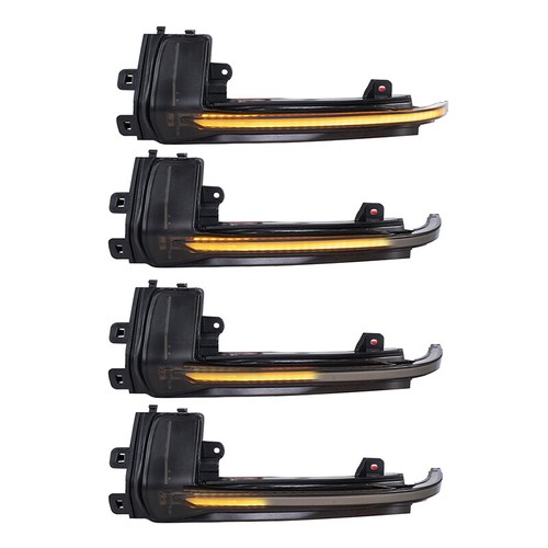 Luz de señal de giro del espejo lateral secuencial LED 2 piezas para Audi A4 A5 S5 B8.5 8P A3 Q3 - Imagen 5 de 11