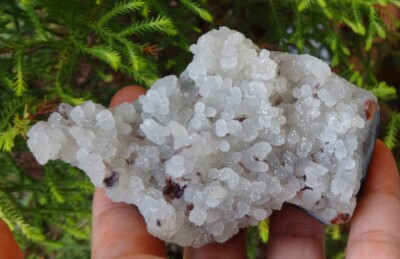 Stilbit Auf Chalcedon Kristalle & Mineralproben G=53