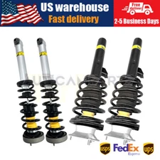 4X Front Rear Shock Strut Assys For BMW E60 E61 530xi 528i 535i AWD W/O Electric