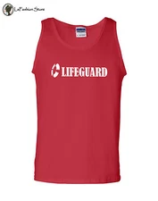 Lifeguard Safety Beach Supervisor Pool Staff Tank Tops Many Colors T-shirts S-3X