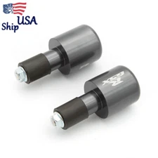 For GSXR1000 2001-2013 Handle Bar Ends Handle Grip Plug 2002 2003 2004 2005 2006