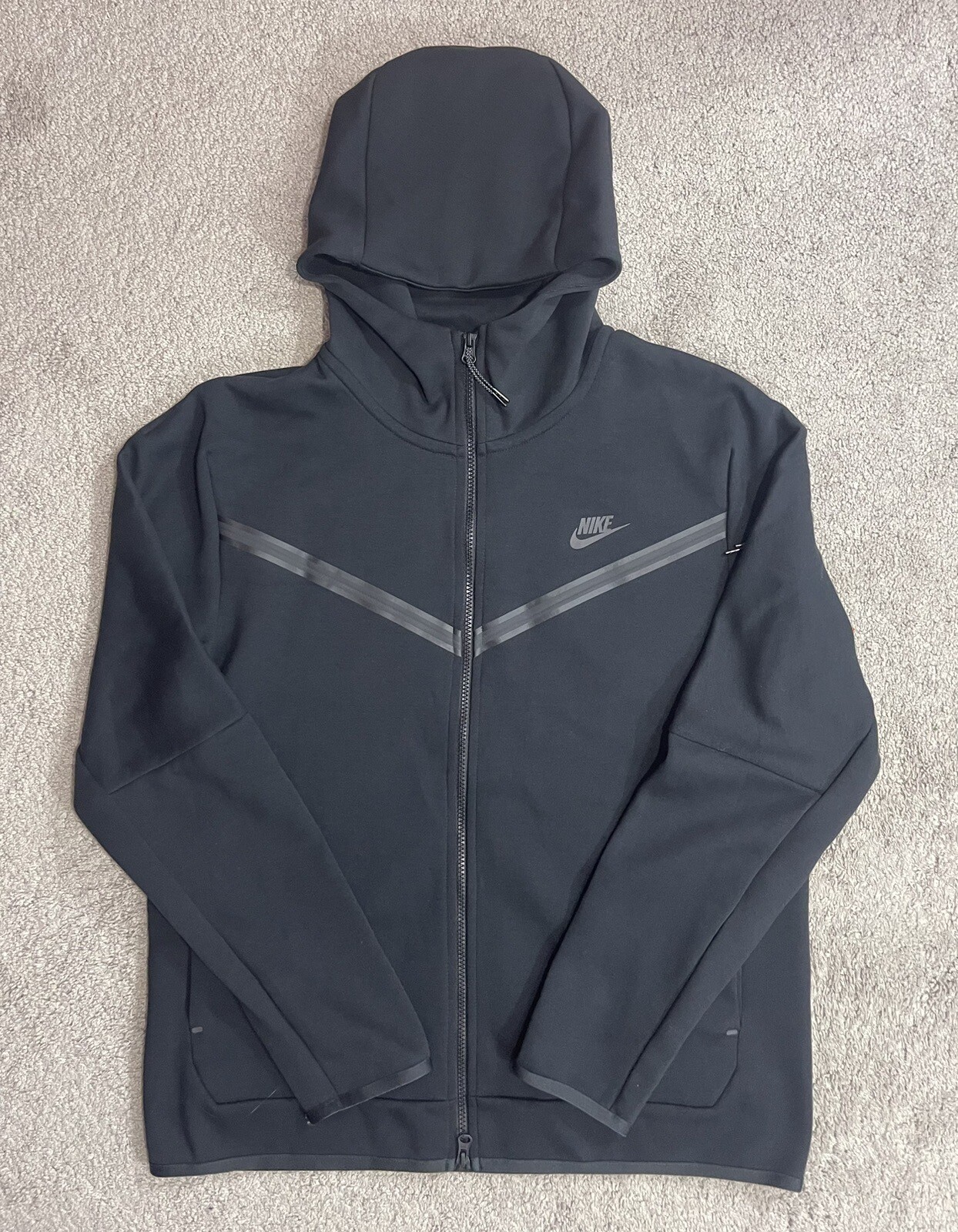 Nike Sportswear Tech Fleece Full-Zip Hoodie Size L - Black for 