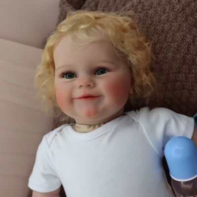 24 Inch Reborn Baby Doll Maddie 3D Painted Skin with Vein Girl Princess Toddler