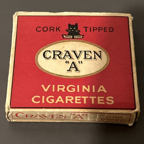 Vintage Cigarette Packets X 3 Empty Players Navy Cut Churchman’s Tenner Craven A - Picture 5 of 11