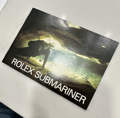 Vintage Rolex Submariner Booklets Manual 16800 16803 16808 5513 