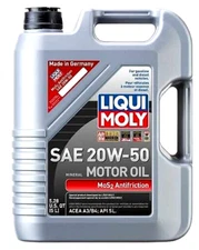 Liqui Moly MoS2 SAE 20W-50 Antifriction Engine Oil - 5 Liter