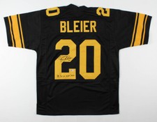 Rocky Bleier Signed Pittsburgh Steelers Jersey 