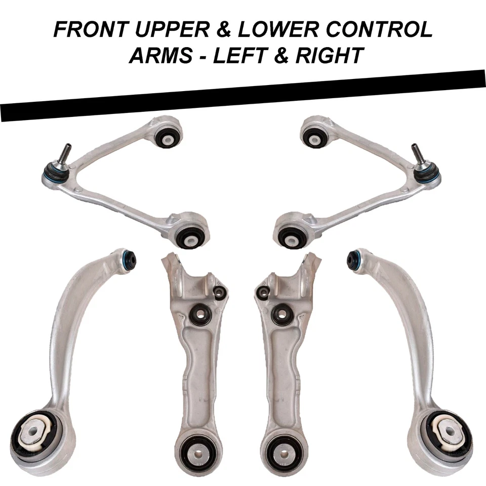 Front & Rear, Upper & Lower Control Arms, Links, Tie Rods 22pc for JAGUAR XF XFR - Image 3 of 4