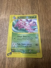 Nidorino #55 Reverse Holo Aquapolis 2002 55/147 E-Reader Pokemon Card DMG on eBay