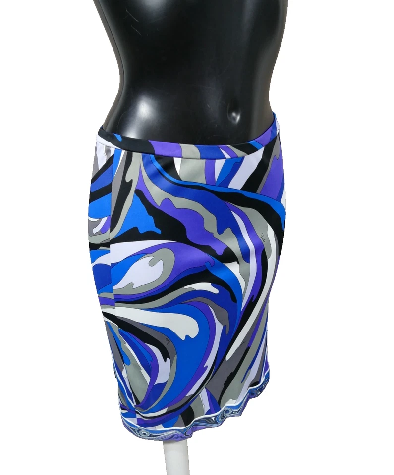 Emilio Pucci Damen  Rock Gr. 38 DE mehrfarbig neuwertig  ( S 8997 ) - Bild 3 von 4