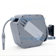 20m Garden Patio Hose Reel Wall Mounted Retractable Auto Rewind Pipe 180°