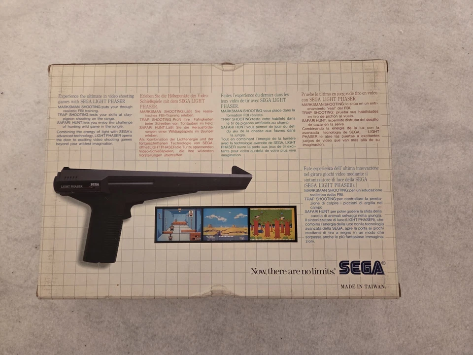 Sega Master System The Sega Light Phaser Zapper OVP - Bild 2 von 4