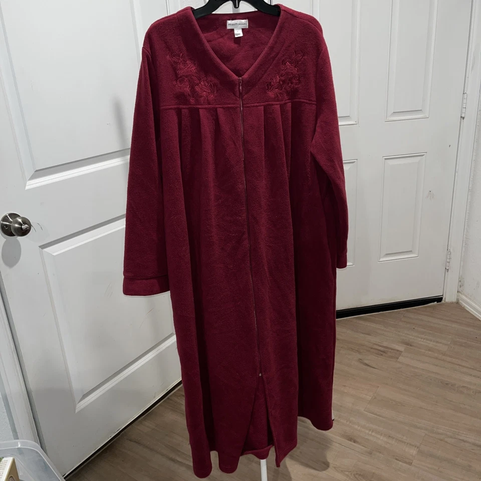 Camisola Miss Elaine poliéster lã borgonha quente aconchegante tamanho GG - Imagem 2 de 4