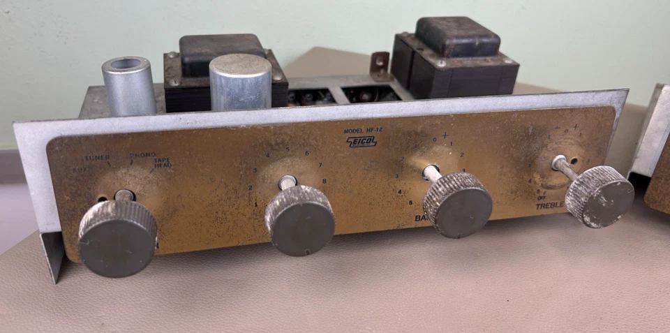 REPUESTOS/REPARACIÓN AMPLIFICADORES INTEGRADOS MONOTUBO EICO HF-12 Foto 3 de 4