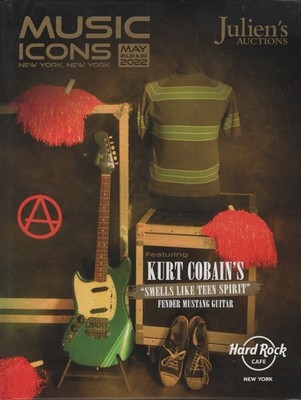 JULIEN'S Auction Catalogue MUSIC Kurt Cobain's Fender Mustang Guitar May 2022
