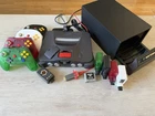 N64 Bundle 4 Controllers Wireless EON HDMI mClassic Storage Expansion