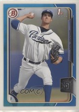 2015 Bowman Draft Blue 63/150 Jacob Nix #143 ov4