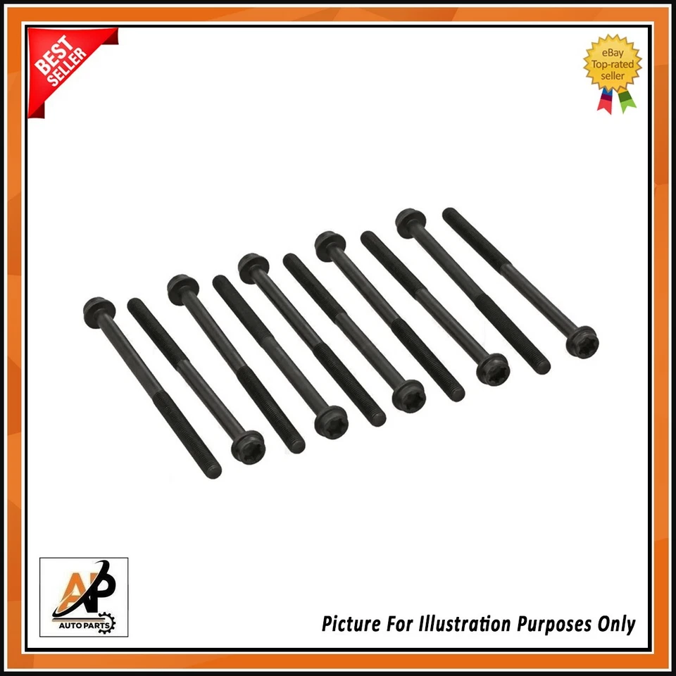 For LAND ROVER & JAGUAR F-PACE DEFENDER 5.0 P ENGINE 508PS 10 x HEAD BOLT SET - Image 4 of 4