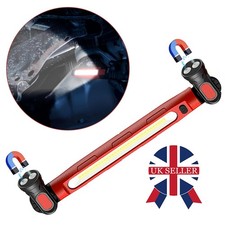 Under Hood Work Light Bar, 3000LM LED Magnetic Light Bar with Hooks Mechanic/Car