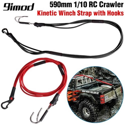 RC 1/10 Crawler Kinetic Winch Strap 59cm Elastic Escape für Axial SCX10 TRX4