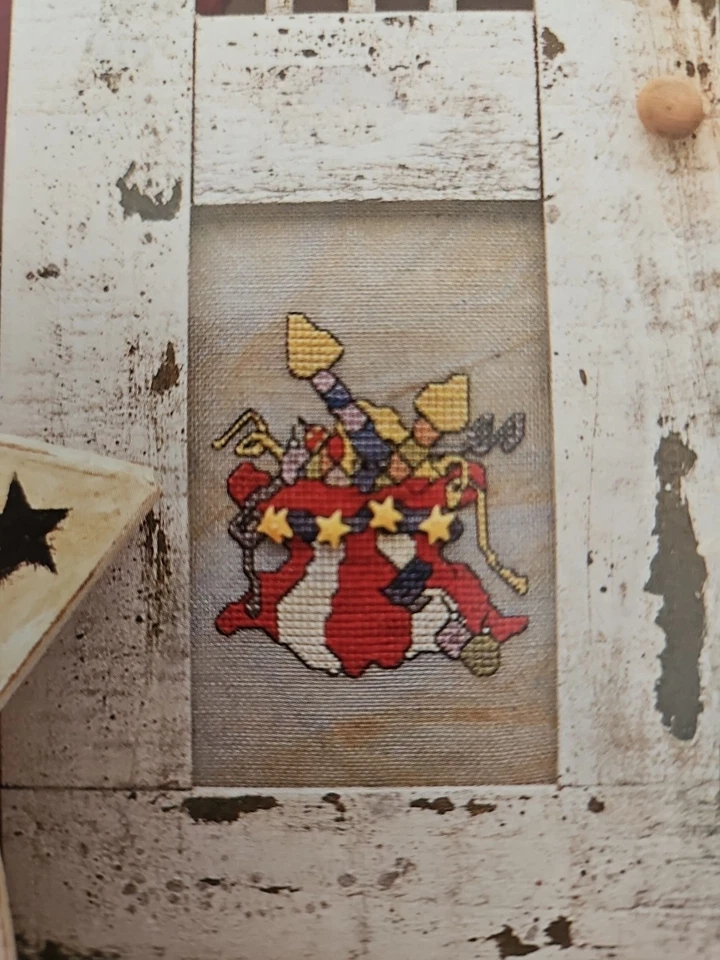 Twisted Threads 4TH Of JULY Patriotic Counted Cross Stitch Pattern Booklet - Image 2 of 4