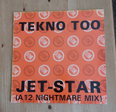 Tekno Too - Jet-star (A-12 Nightmare Mix) 12'' Preowned Vinyl