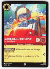 Adorabeezle Winterpop - Ice Rocket Racer 116/204 Common Azurite Sea Lorcana NM/M