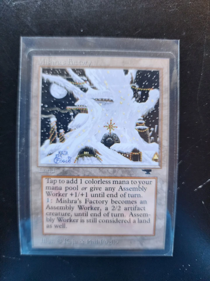Mishra's Factory (Winter) Magic: The Gathering x1 Antiquities Moderately Played - Image 4 of 4