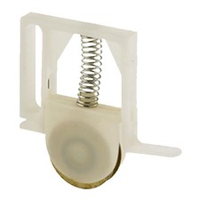 Top/Bottom Roller Assembly 1" Concave Steel Wheel Nylon Housing 2-Pack 