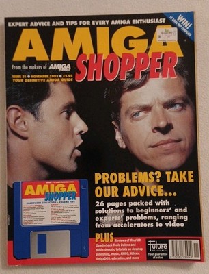 Amiga Shopper 11 / 1993 - November - Issue 31 - Britisches Computer-Magazin Z1-
