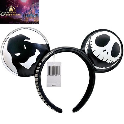 Nightmare Before Christmas Jack Skellington Oogie Boogie Disney`Ears Headband