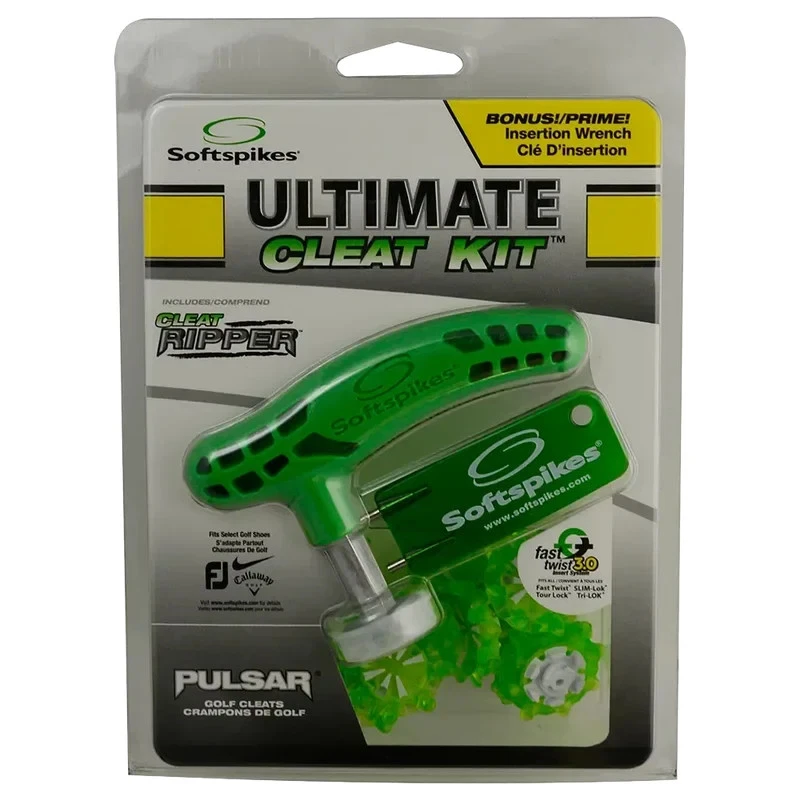GOLF SPIKES ULTIMATE SPIKE KIT Pulsar 18 FAST TWIST 3.0 Spike Kit + Tool