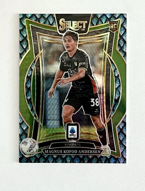 2025 Select Serie A Dragon Scale /18 SSP #87 Magnus Kofod Andersen RC🔥