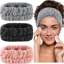 Microfiber Towel Headbands for Washing Face, Facial Headbands