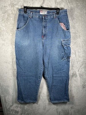 Vintage Y2K Ecko Unltd. Baggy Carpenter Pants Jeans Men's 38x28 Blue Grunge