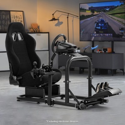 Marada Rennsimulator Cockpit mit Sitz Radständer Fit Logitech G29 G920 G923
