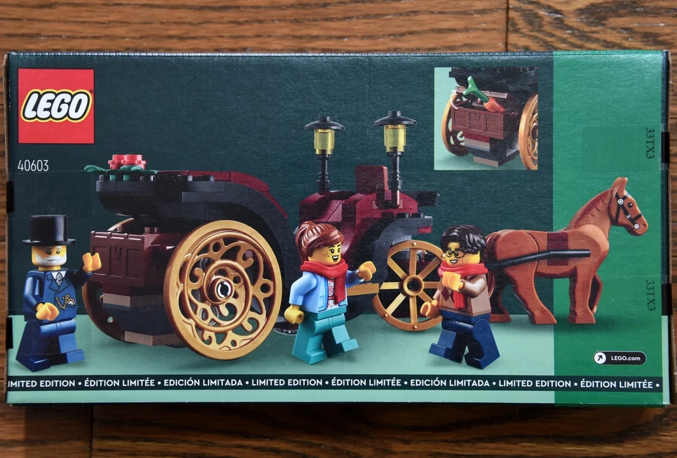 Lego 40603 Wintertime Carriage Ride Seasonal New in Sealed Box Christmas Promo - Image 2 of 4