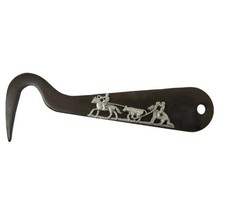 Antique Brown Hoof Pick - roping
