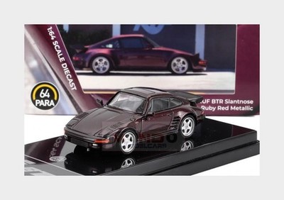 1:64 Paragon Porsche 911 930 Ruf Btr Coupe 1986 rubinrot met PA-55547 Modell