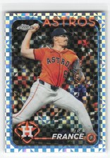 J.P. FRANCE #USC71 2024 TOPPS CHROME ASTROS X-FRACTOR
